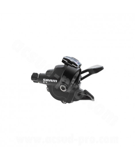 MANETTE DE DERAILLEUR GAUCHE 3V. PUSH-PULL SRAM RAPID. X4/X3