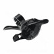 MANETTE DE DERAILLEUR GAUCHE 3V. PUSH-PULL SRAM RAPID. X5