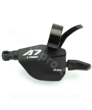 MANETTE DE DERAILLEUR GAUCHE VTT L-TWOO DOUBLE A7 2X10V.