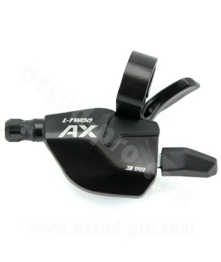 MANETTE DE DERAILLEUR GAUCHE VTT L-TWOO TRIPLE AX 3X11V.