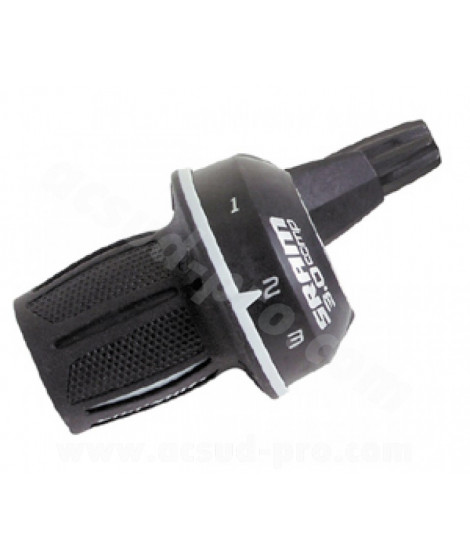MANETTE DE DERAILLEUR GAUGHE 3V. POIGNEE TOURNANTE SRAM 3.0  - COMPATIBLE SHIMANO