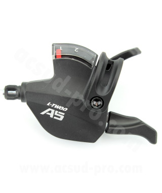 MANETTE DE DERAILLEUR VTT GAUCHE L-TWOO DOUBLE A5 2X9V.