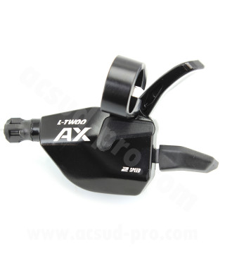 MANETTE DE DERAILLEUR VTT GAUCHE L-TWOO DOUBLE AX 2X12V.