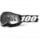 MASQUE/LUNETTES CROSS 100%  ACCURI 2 BLACK CLEAR LENS