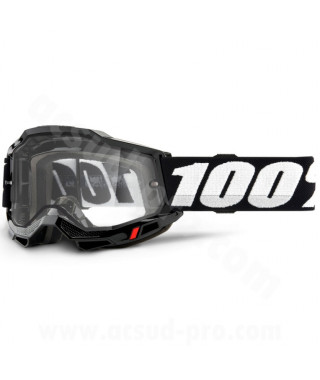 MASQUE/LUNETTES CROSS 100%  ACCURI 2 BLACK CLEAR LENS