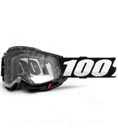MASQUE/LUNETTES CROSS 100%  ACCURI 2 BLACK CLEAR LENS