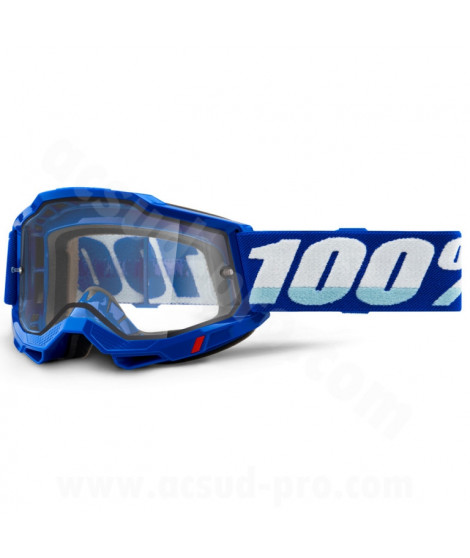 MASQUE/LUNETTES CROSS 100%  ACCURI 2 BLUE CLEAR LENS