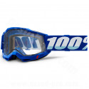MASQUE/LUNETTES CROSS 100%  ACCURI 2 BLUE CLEAR LENS