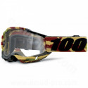 MASQUE/LUNETTES CROSS 100% ACCURI 2 MISSION CLEAR LENS
