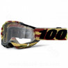 MASQUE/LUNETTES CROSS 100% ACCURI 2 MISSION CLEAR LENS