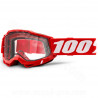MASQUE/LUNETTES CROSS 100%  ACCURI 2 RED CLEAR LENS