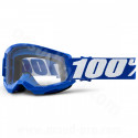 MASQUE/LUNETTES CROSS 100%  STRATA 2 ENFANT BLUE CLEAR LENS