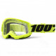 MASQUE/LUNETTES CROSS 100%  STRATA 2 YELLOW CLEAR LENS
