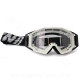 MASQUE/LUNETTES CROSS MOTO NOEND 7.2 CRACKED SERIES BLANC