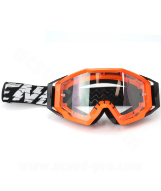 MASQUE/LUNETTES CROSS MOTO NOEND 7.2 CRACKED SERIES ORANGE