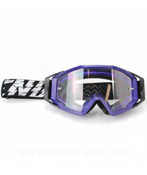 MASQUE/LUNETTES CROSS MOTO NOEND 7.2 CRACKED SERIES PURPLE