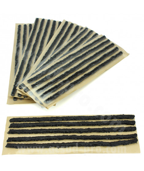 MECHE POUR REPARATION PNEUMATIQUE MOTO / SCOOTER / AUTO / QUAD / POIDS LOURDS (30 MECHES)