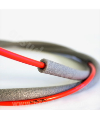 MOUSSE ANTI-BRUIT POUR PASSAGE DE CABLE DE DERAILLEUR EN INTERNE Ø4.5mm 10m CAPGO