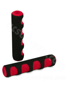 MOUSSE DE LEVIER NOIR / ROUGE (LA PAIRE)