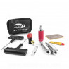 NECESSAIRE REPARATION TUBELESS A MECHE + CARTOUCHES D'AIR COMPRIME ( QUAD / MOTO / CYCLO / SCOOTER )