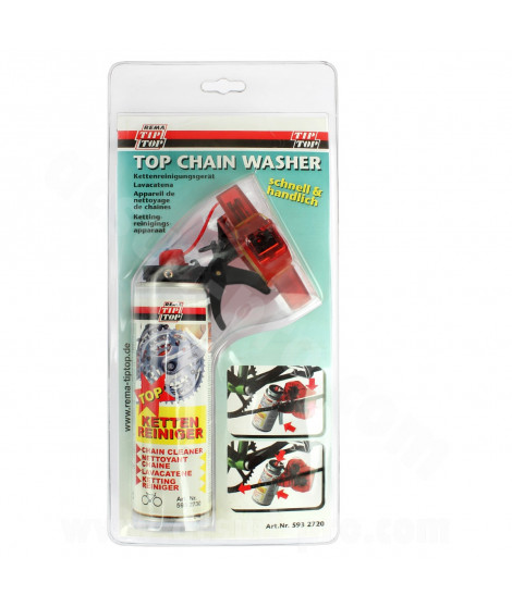 NETTOYEUR CHAINE + AEROSOL TIP TOP