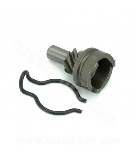 NOIX DE KICK ADAPT. PEUGEOT LUDIX / ZENITH / SPEEDFIGHT AVEC RESSORT COURT 90° (15.5mm)