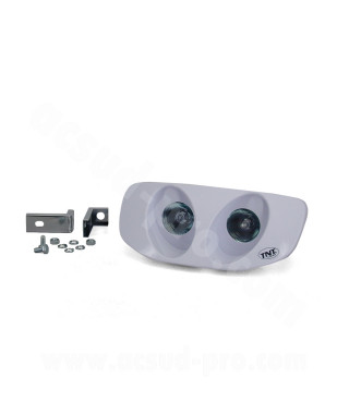 OPTIQUE 2 HALOGENE ADAPT. TYPHOON BLANC *