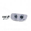 OPTIQUE 2 HALOGENE ADAPT. TYPHOON BLANC *