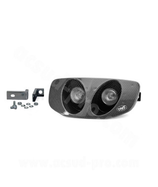 OPTIQUE 2 HALOGENE ADAPT. TYPHOON IMIT CARBONE *