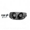 OPTIQUE 2 HALOGENE ADAPT. TYPHOON IMIT CARBONE *
