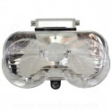 OPTIQUE AVANT COMPLET TNT ADAPT. MBK 50 BOOSTER ROCKET. NG / YAMAHA 50 BWS BUMP. SPY (4VU)*