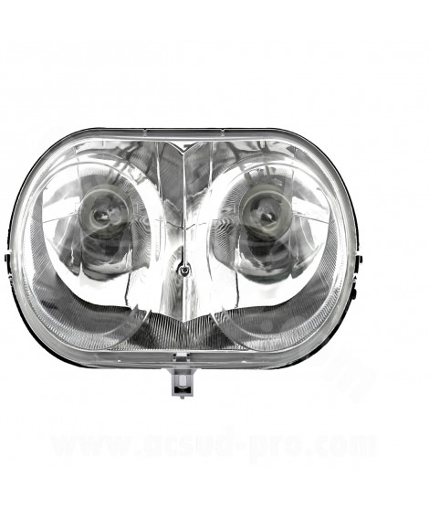 OPTIQUE AVANT COMPLET TNT ADAPT. MBK OVETTO / YAMAHA NEOS 2004-2007 ( LIVRE AVEC AMPOULE  )*