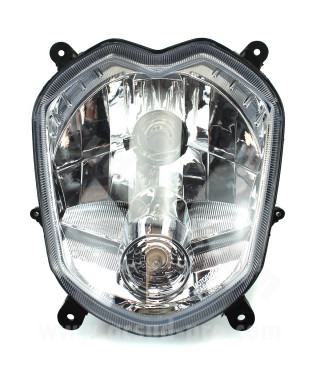 OPTIQUE DE PHARE SYM ORBIT 2  50 / 125 2T ET 4T 2010-2014 (OEM : 33100-ABA-0001)*