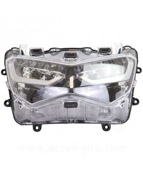 OPTIQUE RB MAX ADAPT. YAMAHA 125CC NMAX 2021 A LED (HOMOLOGUE CE) (OEM : B6H-H4300-00)