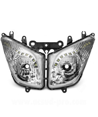 OPTIQUE RB MAX AVEC LED ADAPT. YAMAHA TMAX 500CC 2008-2011 HOMOLOGUE CE  (OEM : 4B5-843100-200)