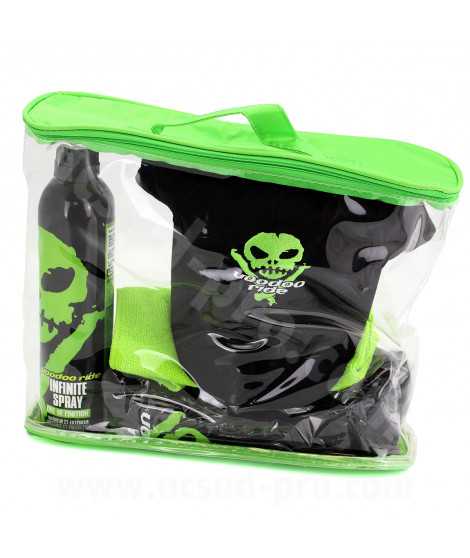 PACK VOODOO TEE SHIRT TAILLE L.  CASQUETTE. MICROFIBRE CIRE DE FINITION  S202206