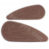 PAD DE PROTECTION DE RESERVOIR MOTO NOEND MARRON FONCER (LA PAIRE) ARCHIVE MOTORCYCLE