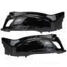 PAIRE CAPOTAGES / CARENAGES ARRIERE ADAPT. SYM FIDDLE 2 50cc 4T 2011-2021 / 125cc 2010-2014 NOIR
