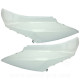 PAIRE COQUES / CARENAGES ARRIERE ADAPT. SYM ORBIT 2  BLANC 50 / 125cc 2T ET 4T 2010-2014 (OEM: 83500-AAA-0001 / 83600-AAA-0001)