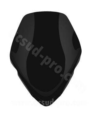 PARE BRISE SPORT ADAPT. YAMAHA TMAX 500cc 2001-07 BLACK (H : 584mm)