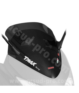 PARE BRISE SPORT FUME ADAPT. YAMAHA TMAX 500CC 2008-11 (H 580mm - L 525mm)