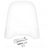 PARE BRISE TNT +  KIT DE FIXATION SUR RETROVISEUR (MODELE ECONOMIQUE)