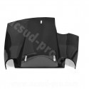 PASSAGE DE ROUE ARRIERE ADAPT. MBK 50 BOOSTER 1999-2003 / YAMAHA 50 BWS 1999-2003  NOIR METAL