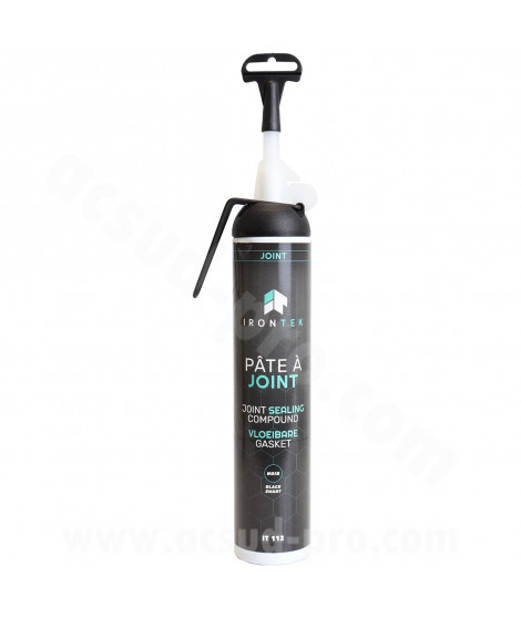 PATE A JOINT NOIR A GACHETTE IRONTEK -40° à +250° tube 200ml ( MADE IN GERMANY )