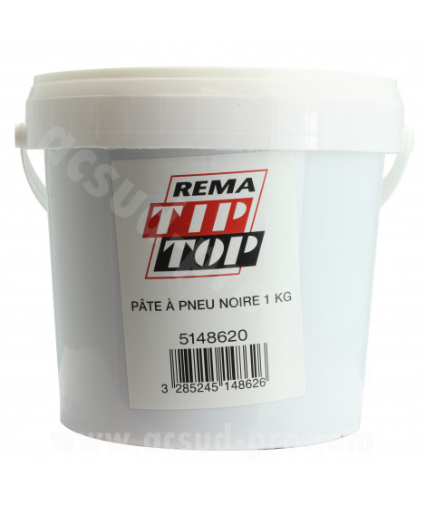 PATE A PNEU TIP TOP 1 KG NOIR - 5148620
