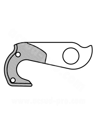 PATTE DE DERAILLEUR N° 158