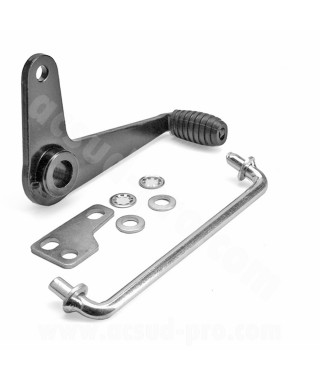 PEDALE LANCEUR / CIRETTE CYCLO POUR PEUGEOT 103 MVL-SP / MBK 51 ACIER CHROME