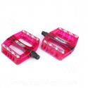 PEDALE VELO BMX TOKEN POINTES REMPLACABLE ROUGE (LA PAIRE)