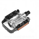 PEDALE VELO VTT/VTC CORPS ALU / CAGE ALU NOIR (LIVREES EN BOITES CARTONNEES) (LA PAIRE)