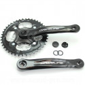PEDALIER VTT-CITY 22/32/42 7/8V. 170mm ALU NOIR